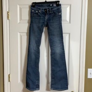 Buy 2 get 1 Girls Miss Me bootcut jeans
